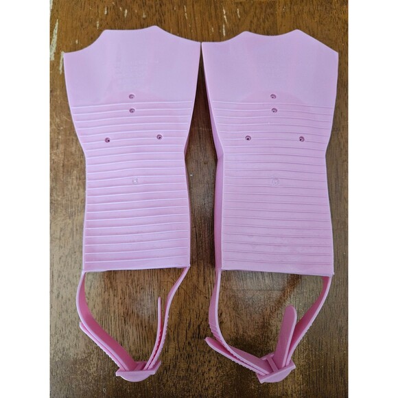 Pink Flippers Swim Beach Pool Accessories Summer Outdoor Gear Kids - Picture 2 of 4